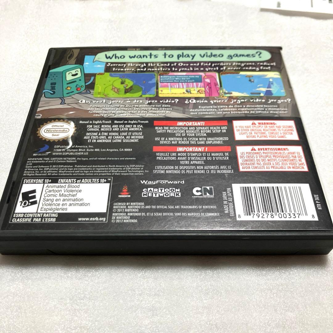激安」アドベンチャータイム DS adventure time 海外版 北米版 - メルカリ