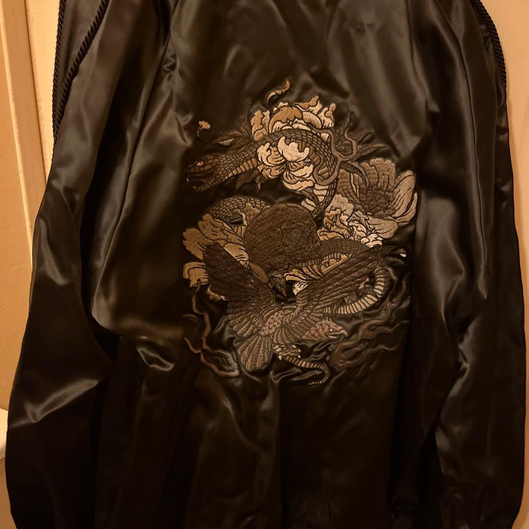 BUCK-TICK 今井寿×TAKEO スカジャン ブラック/ホワイト - メルカリ