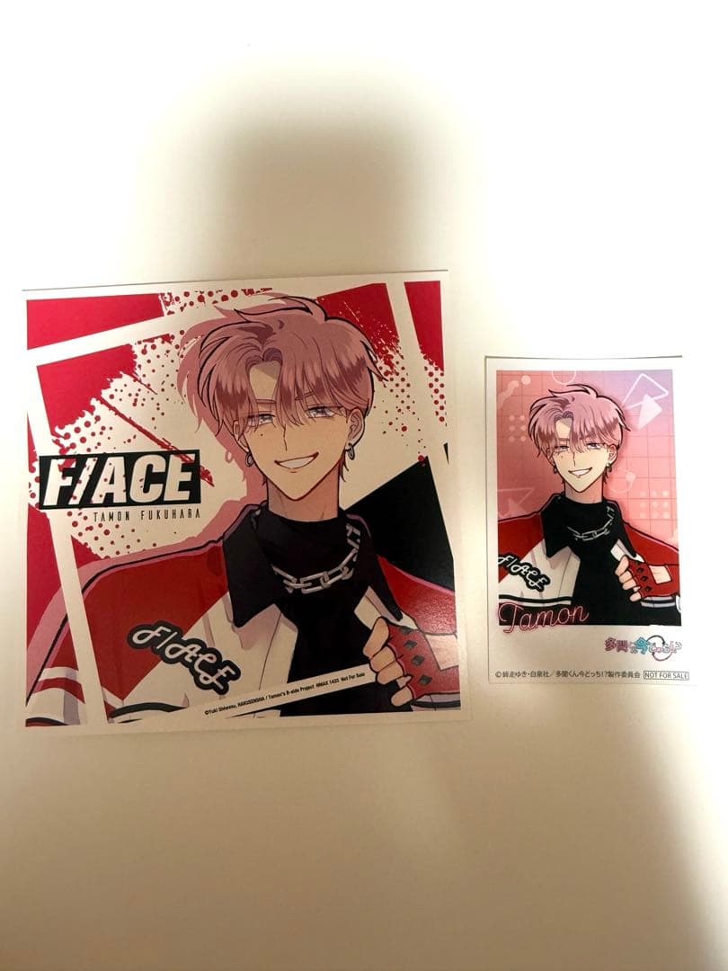 多聞くん今どっち！？ CD特典 ブロマイドチェキ ポストカード 福原多聞