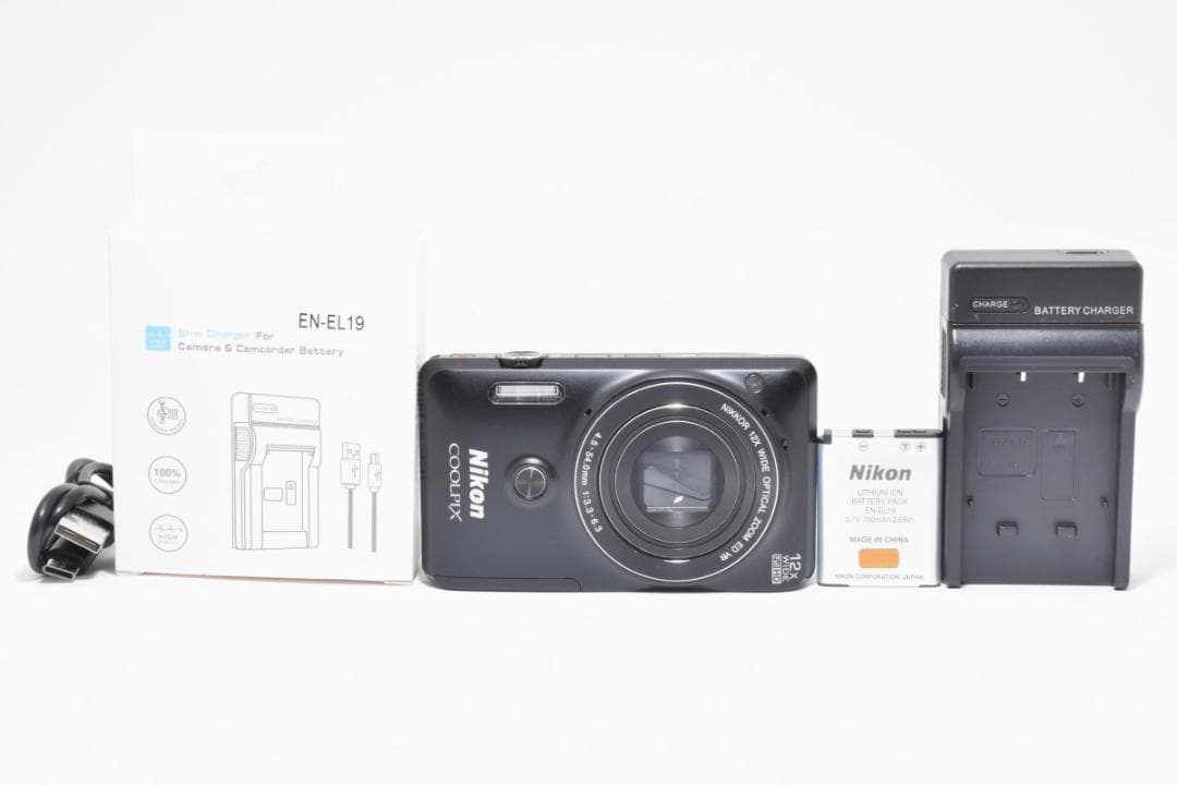 美品 》 ニコン Nikon COOLPIX S6900 ブラック - メルカリ