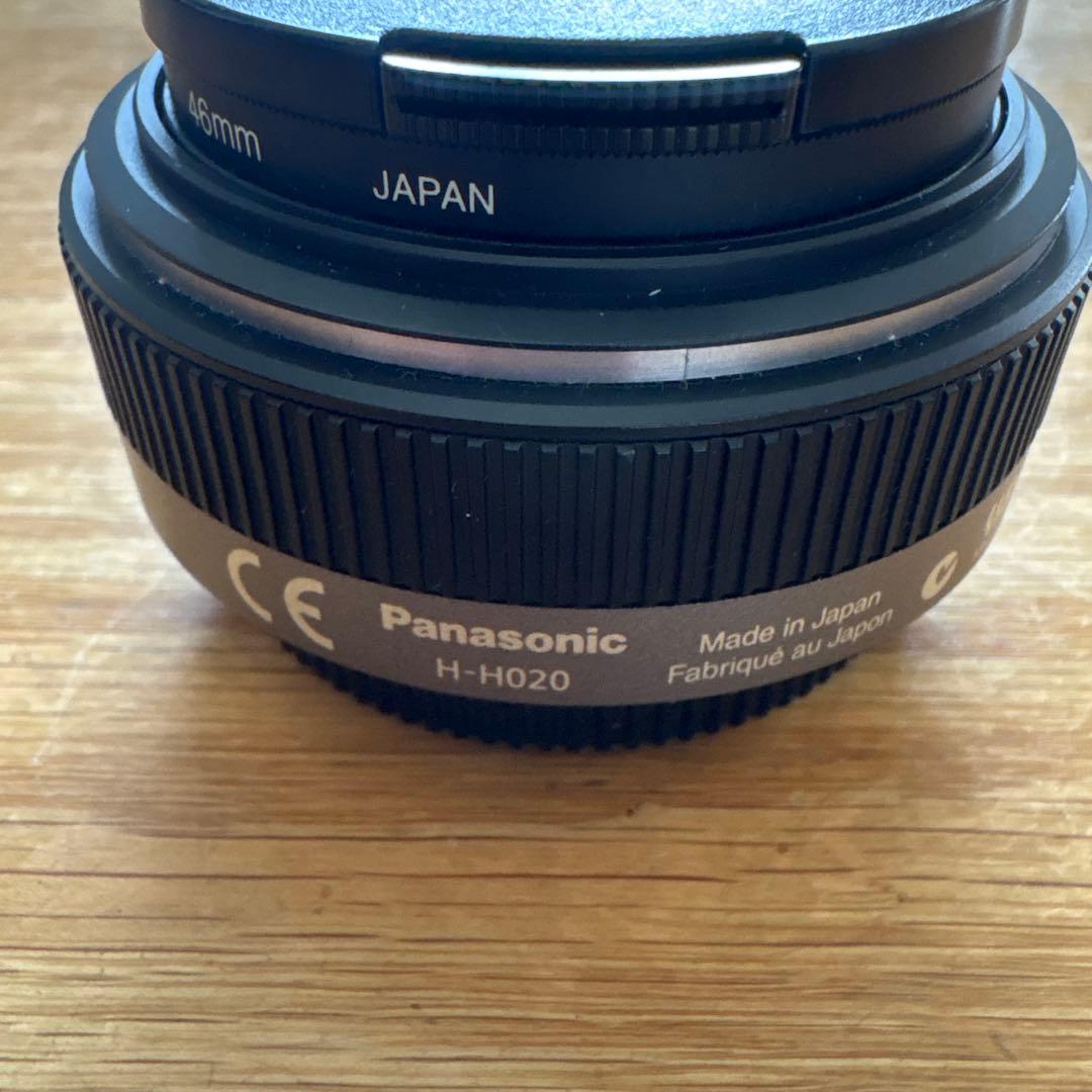 レンズ(単焦点) Panasonic LUMIX G 20mm F1.7 H-H020 Panasonic LUMIX G Series 20mm F1.7 Lens - H-H020AK