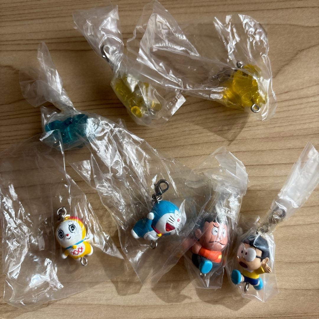 つなげてドラえもん レトロ 7個まとめ売り マスコット チャーム