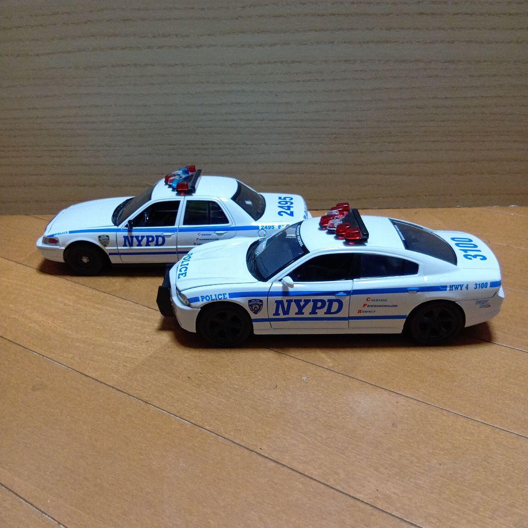 CHP ＆ NYPD 1/24 ミニカー 4台セット - メルカリ