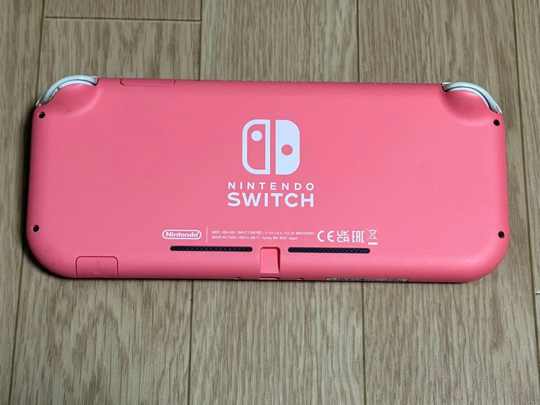 Nintendo Switch Lite ピンク 本体 ACアダプター付き - メルカリ