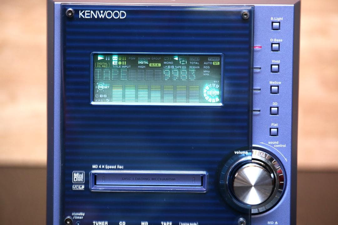 KENWOOD SL3MD CD/MD/TUNER/TAPE 完動品 ※本体のみ - メルカリ