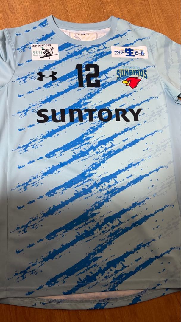 髙橋藍 ユニフォーム ASICS バレーボール男子日本代表チーム オーセンティックシャツ #12