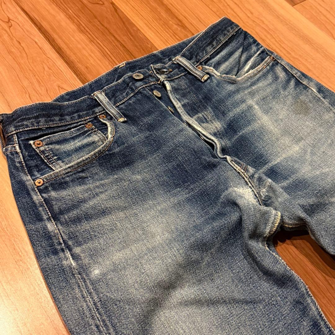 雰囲気最高!LEVI'S 501XX LVC1947 W36【鬼ヒゲ！ハチノス】 - メルカリ