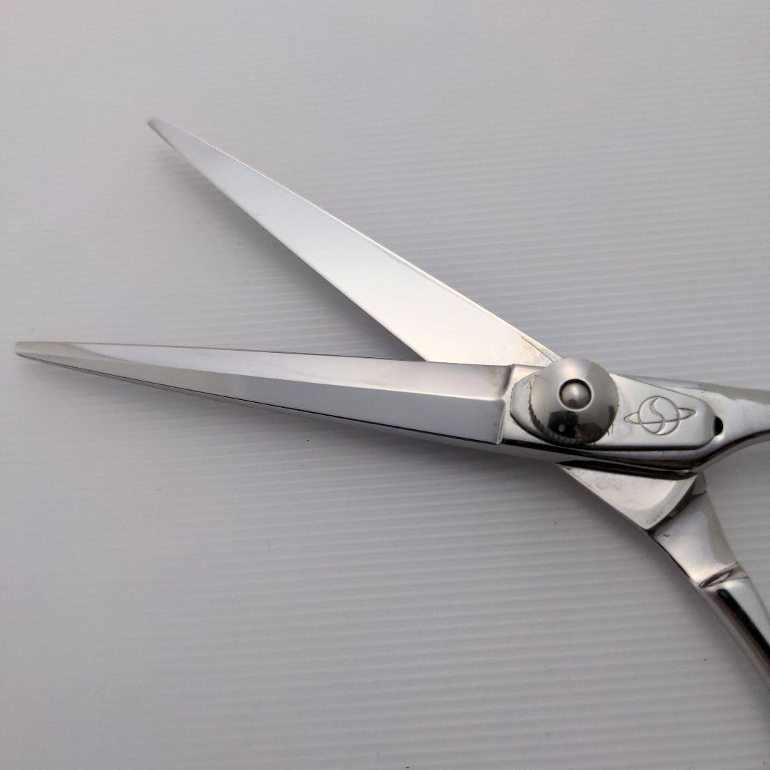 極品！日本製シザー ６インチ 片剣刃 DOWA GJ-S 7inch オフセットハンドル 剣刃 ロングシザー｜美容ハサミ