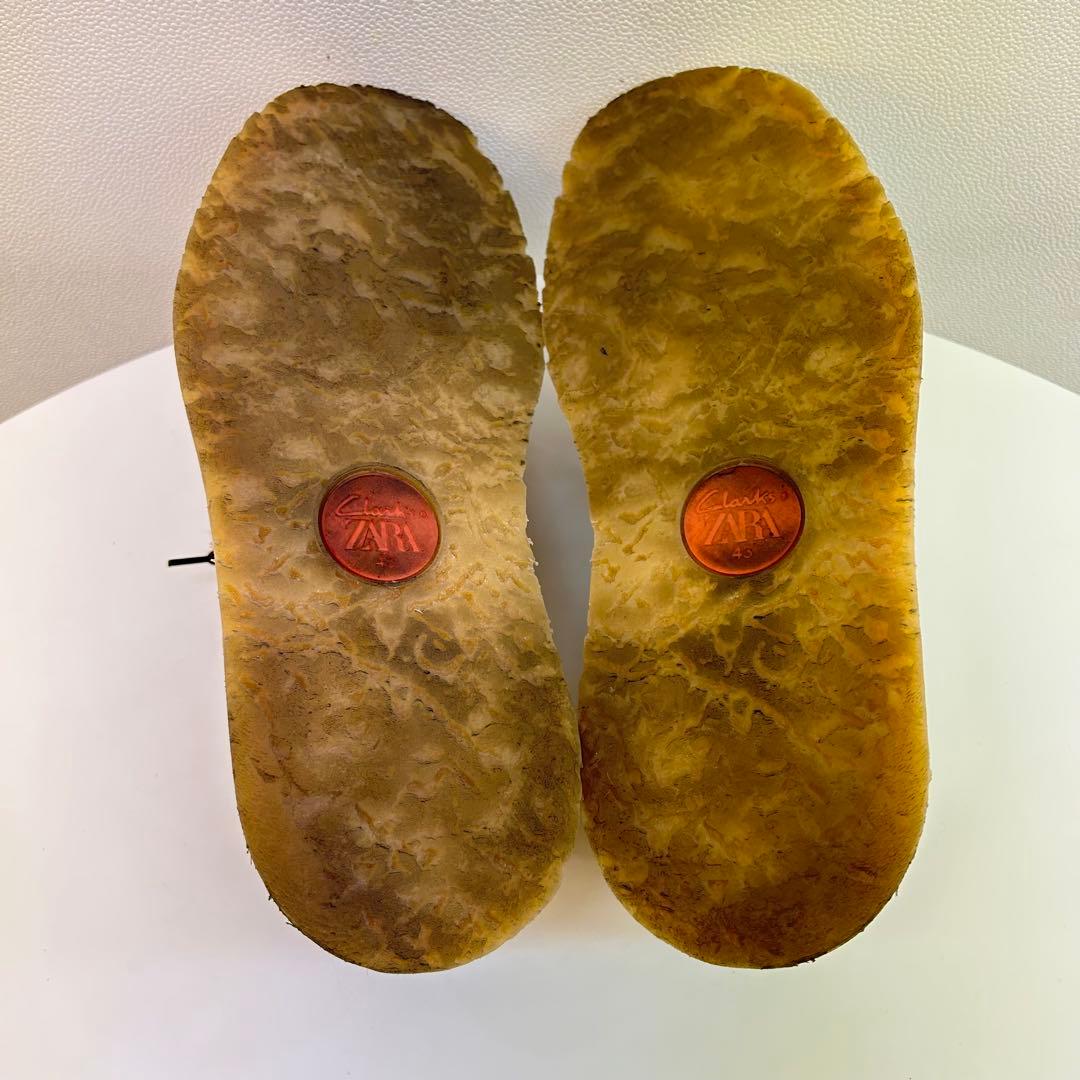極美品 激レア】Clarks × ZARA ワラビー ハラコ 定3.5万 43