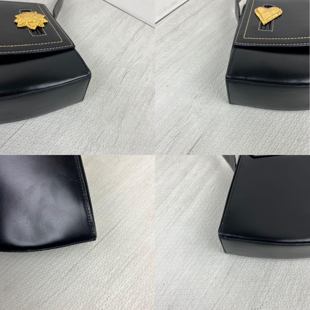 希少✨ Christian Lacroix ハンドバッグ ゴールド金具 レザー - メルカリ