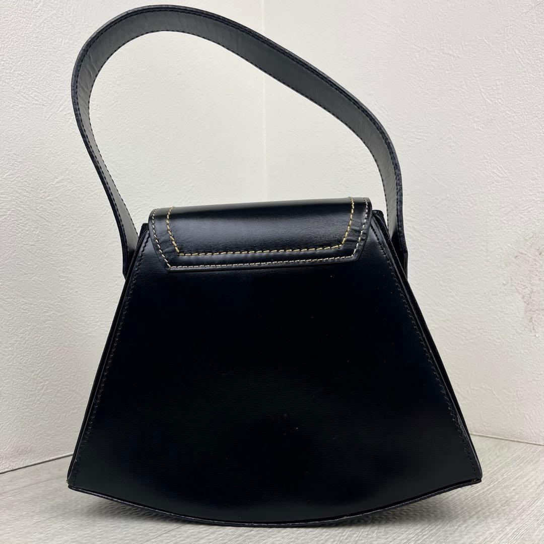 希少✨ Christian Lacroix ハンドバッグ ゴールド金具 レザー - メルカリ