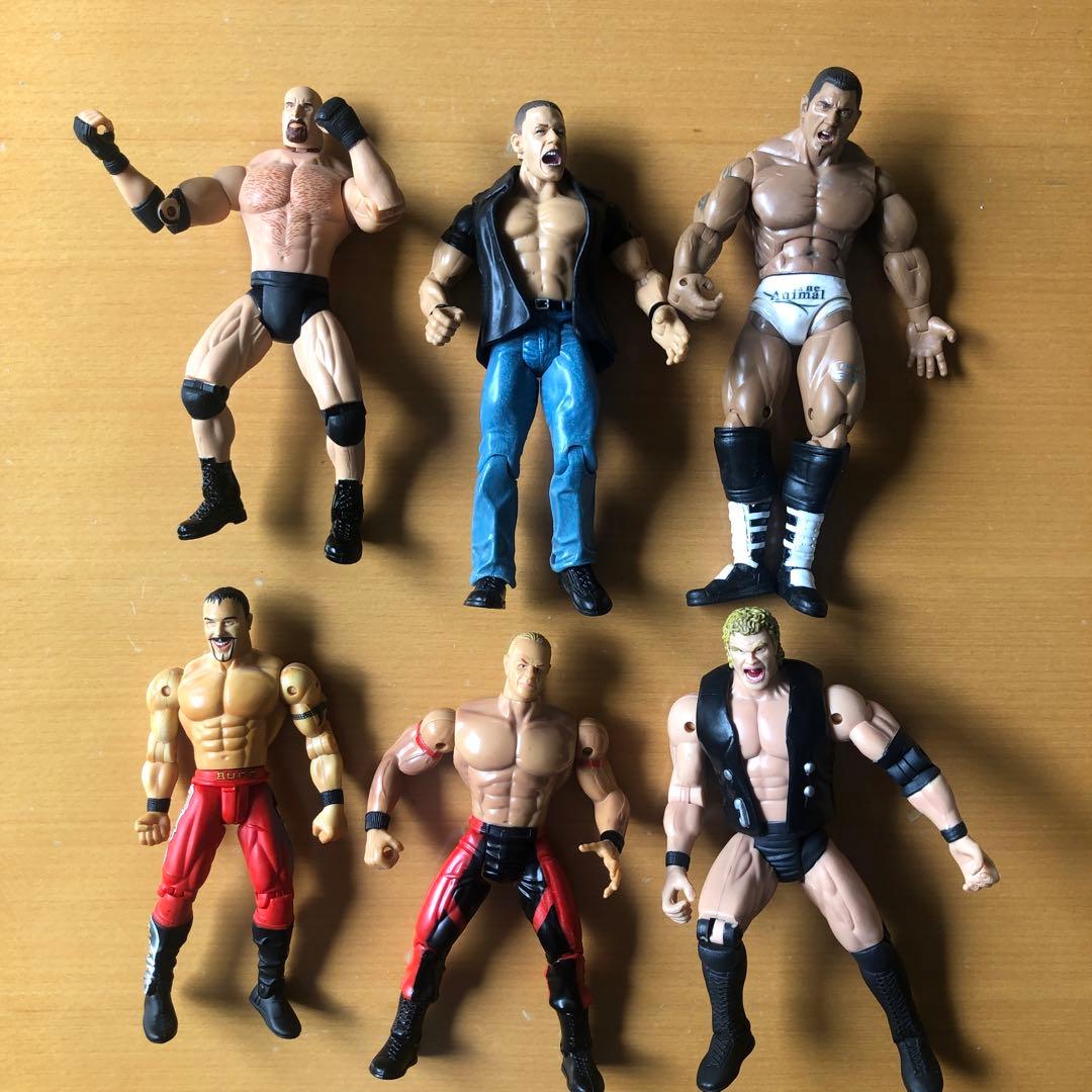 プロレス プロレスラー フィギュア 6体 - メルカリ