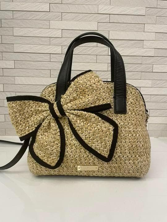 ケイトスペード　リボンショルダーカゴバック Amazon | [ケイトスペード] バッグ かごバッグ 赤 ショルダー バイ