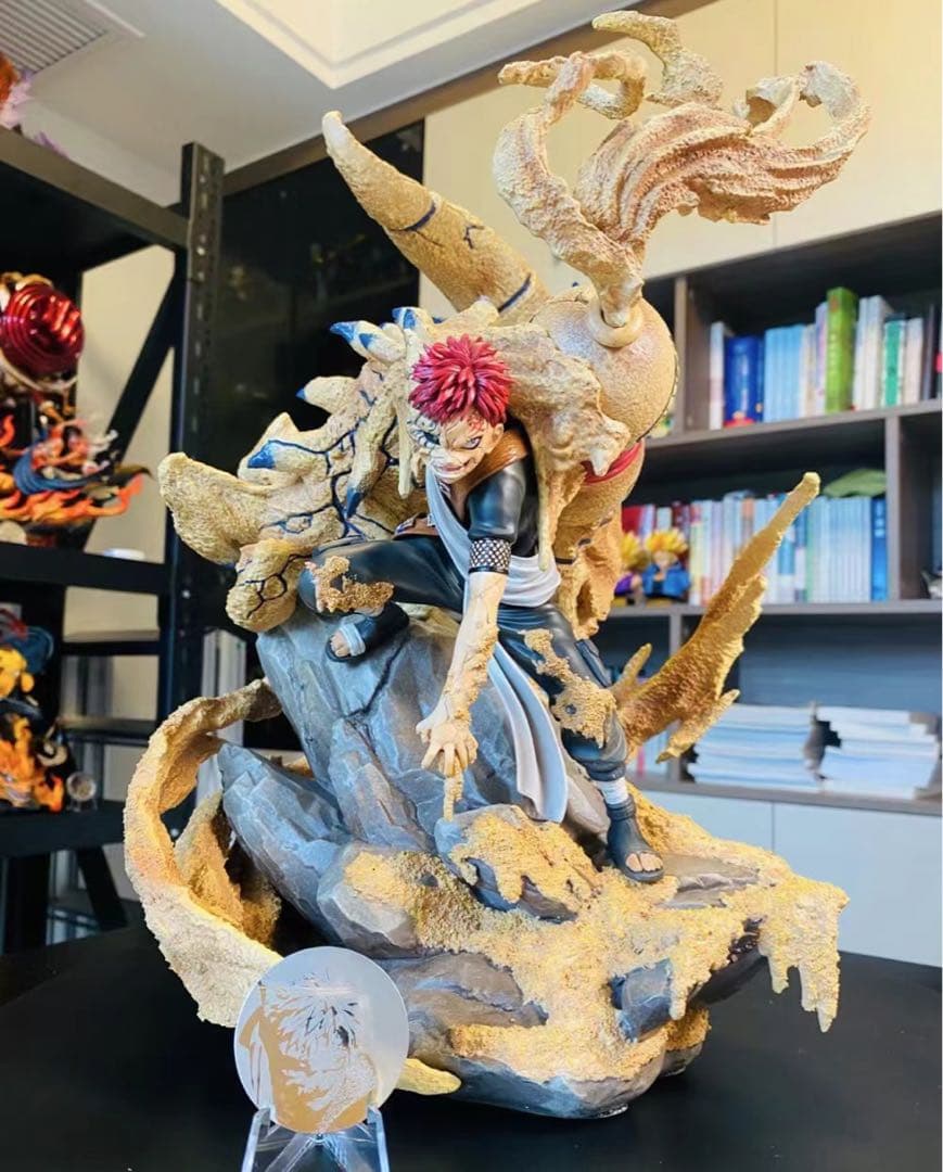 ナルト ガアラ 我愛羅 ガレージキット ガレキ スタチュー⑤ ナルト 疾風伝 我愛羅 があら ガレージキット フィギュア 塗装済み完成