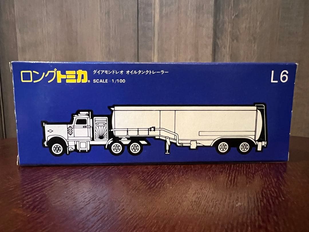 ロングトミカ L6 日本製 ダイヤモンドレオ オイルタンクトレーラー