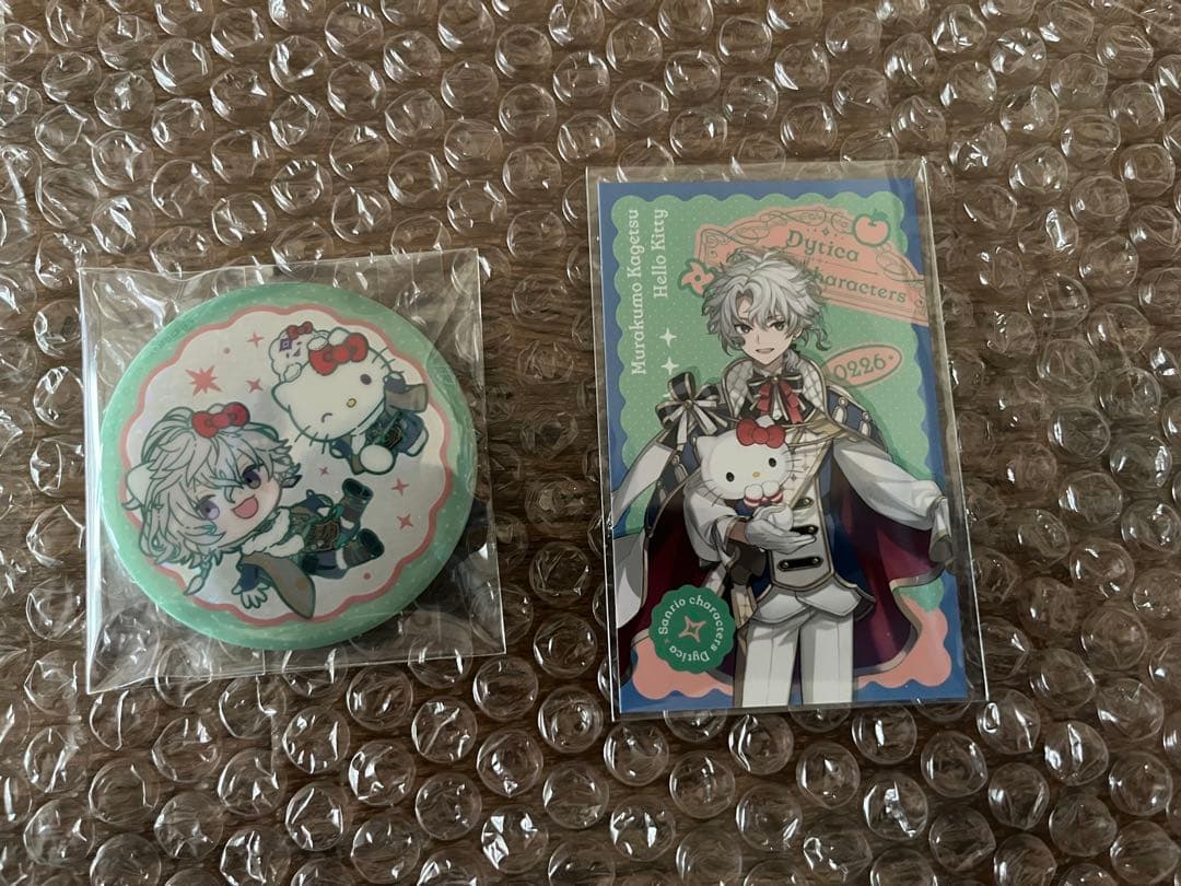 サンリオ 叢雲カゲツ 缶バッジ & チェキ - メルカリ