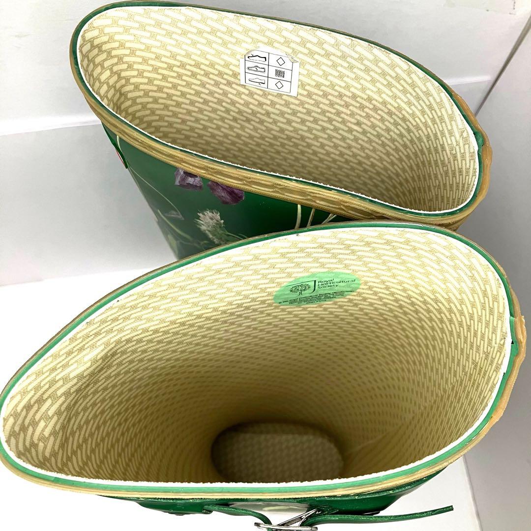 HUNTER ハンター レインブーツ 花柄 RHSコラボ レディース 未使用品