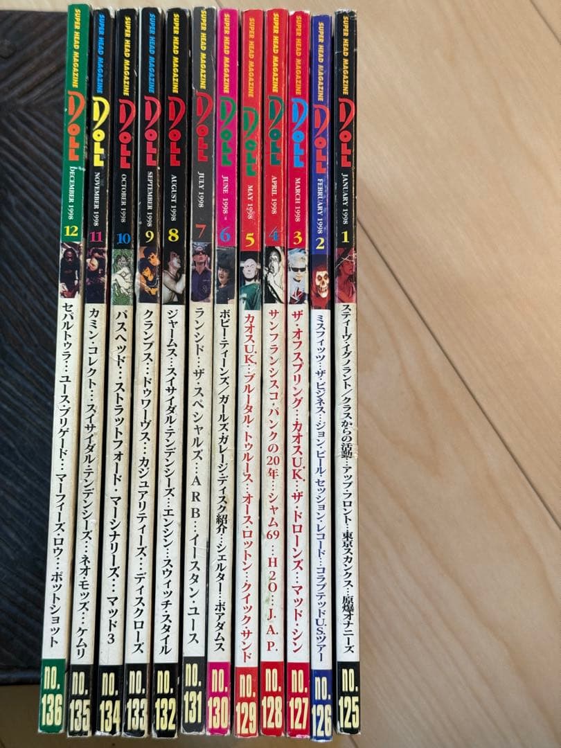 激レア中期DOLLセット12冊PUNK HARD CORE SEXPISTOLS - メルカリ