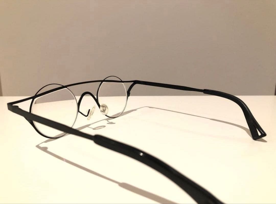 Theo udon フレーム メガネ ブラック - メルカリ