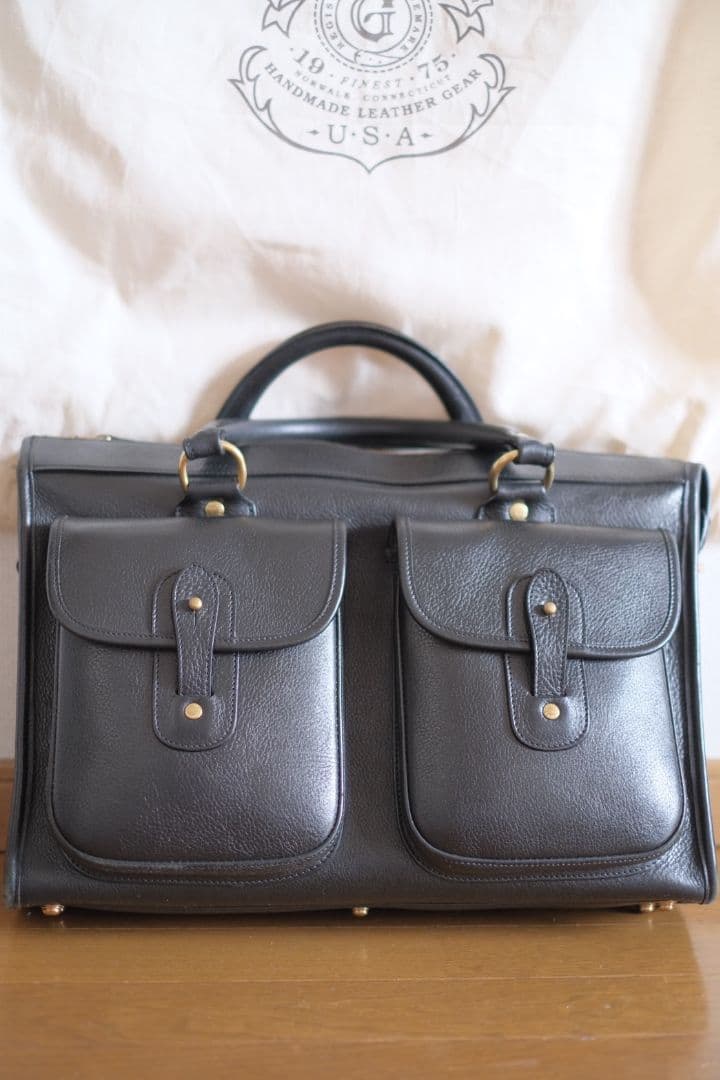 美品】GHURKA グルカ No.5 EXAMINER ブラック オールレザー - メルカリ