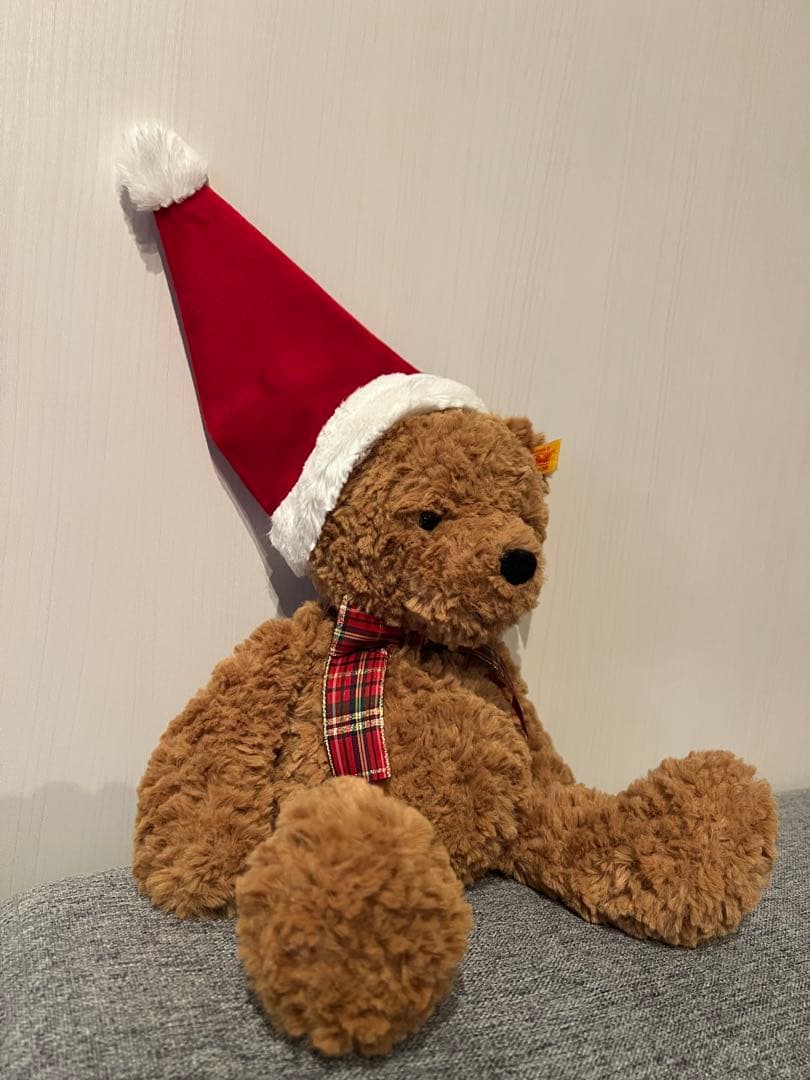 シュタイフ Steiff ぬいぐるみ ティディベア クリスマス サンタ ジミー