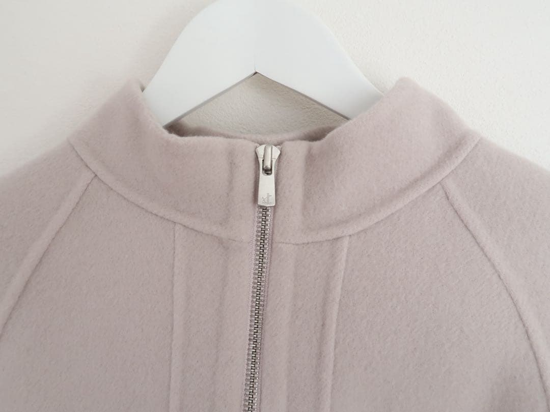 ANAYI 23AWシャルムビーバーミドルケープコート ベージュ38 - メルカリ