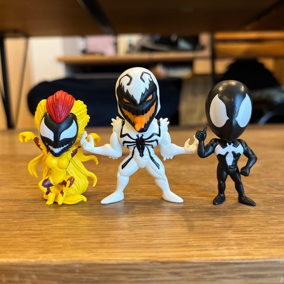 アクションフィギュアセット（アンチヴェノム、スクリーム