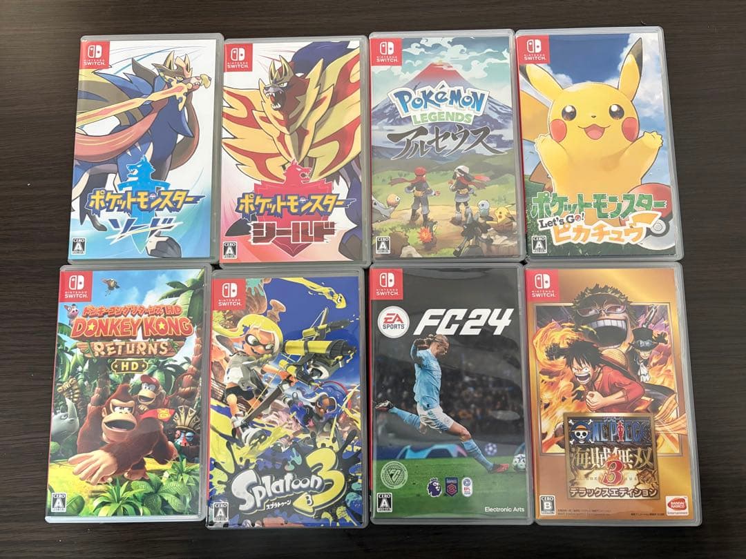 Nintendo Switch ゲームソフト　8点セット販売 Nintendo Switch 『新品』Nintendo 2 日本国内専用版 Pokemon LEGENDS