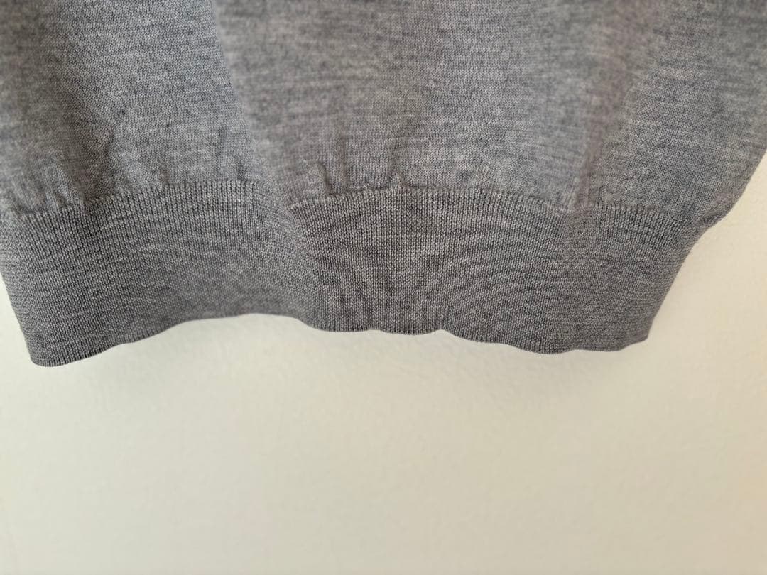 48 クルチアーニ CRUCIANIタートルネック ニット ライトグレー - メルカリ
