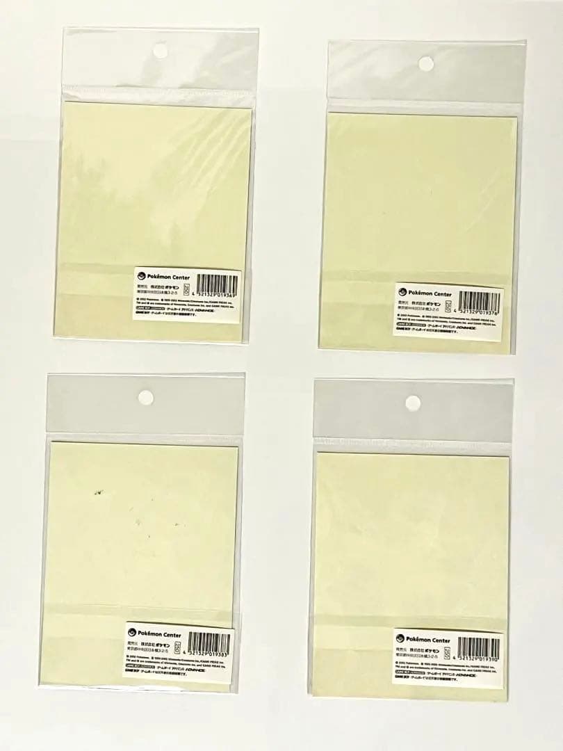 ポケモンセンター 2002 ゲームボーイ パッケージデザイン シール