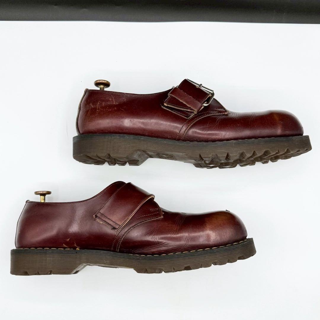 レア/UK9 ドクターマーチン イングランド製 スチールトゥ シングル