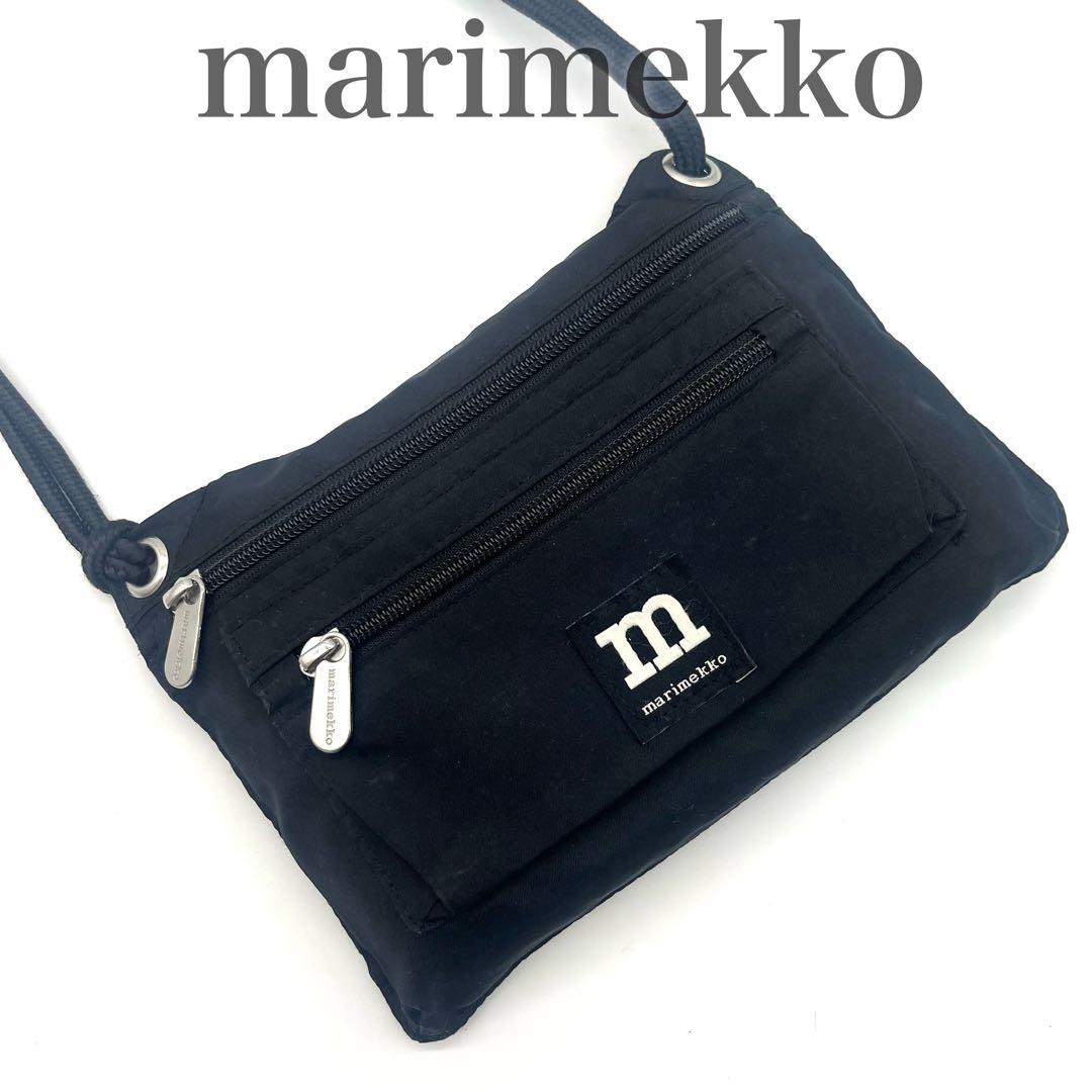 マリメッコ サコッシュ トラベルバッグ アクセサリー ポーチ ナイロン