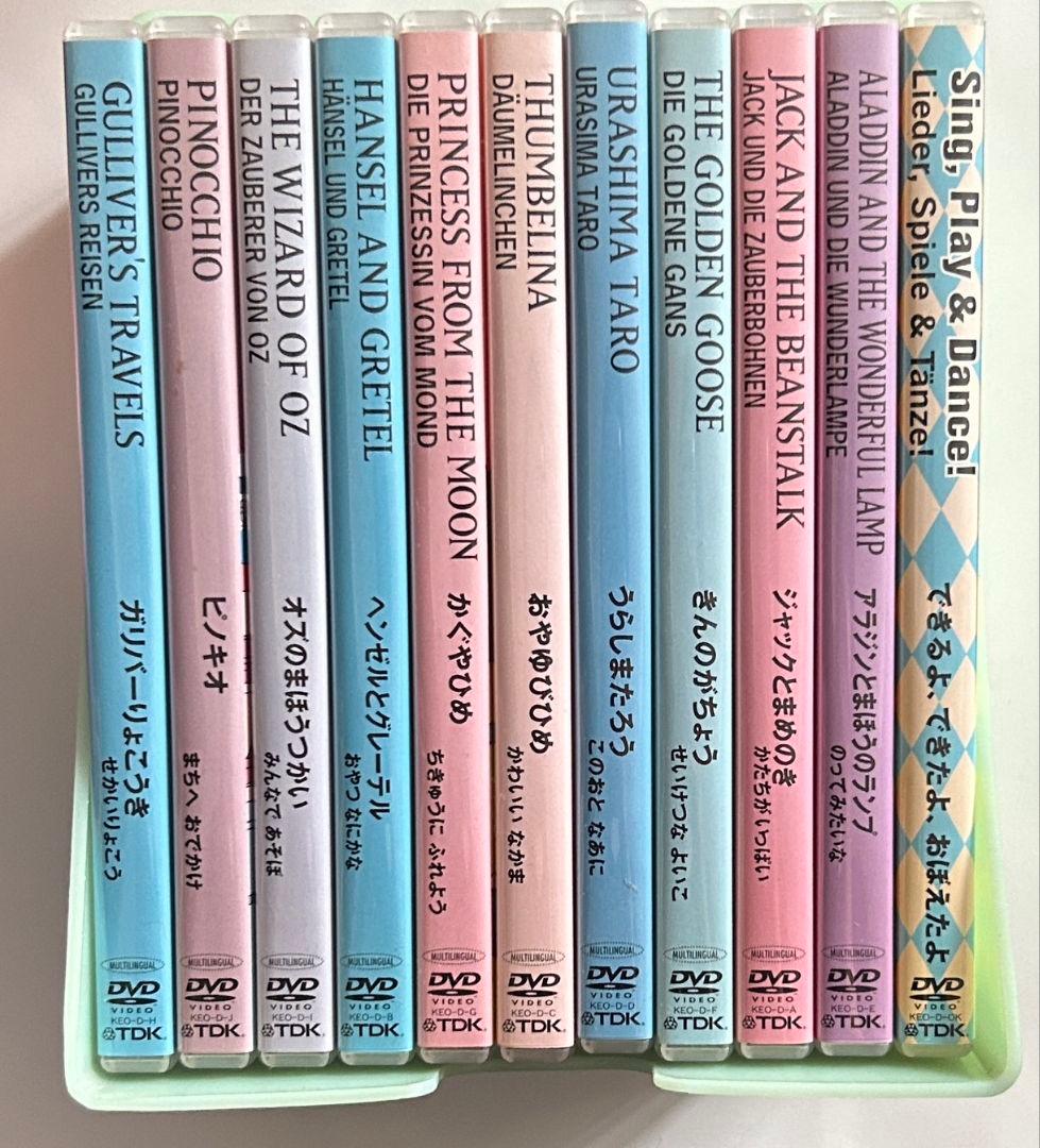 チャスピー 英語DVD TDKえいごどうわ館 教材 - メルカリ