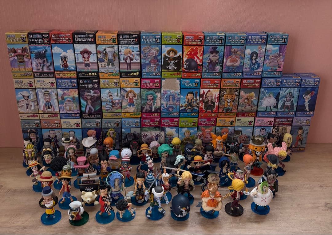 ワンピース ワールドコレクタブルフィギュア 大量セット 55体 まとめ