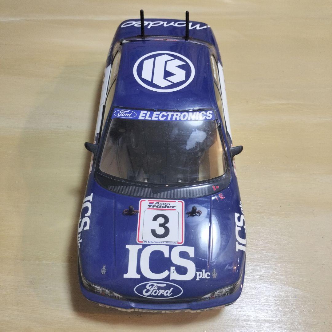 ロ*ー様 TAMIYA フォード Mondeo不動車 58143: Ford Mondeo from synchrocnc showroom, Mansell crashed one