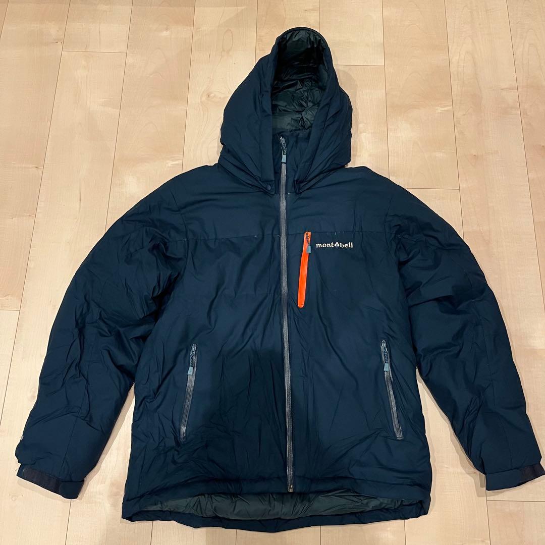 mont-bell モンベル パーマフロスト ダウンパーカー ブルーグリーン M