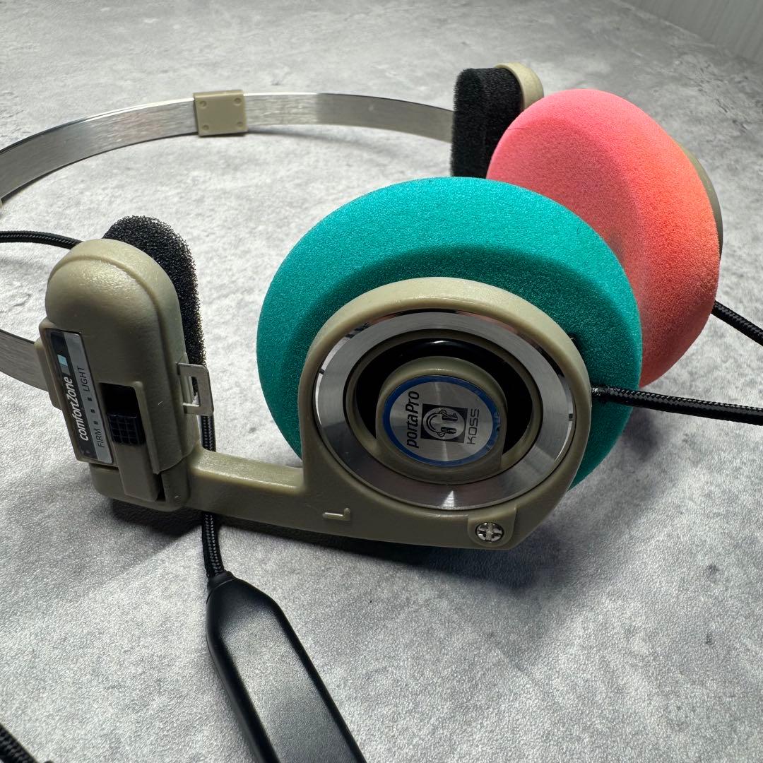 KOSS Porta Pro 限定版ベージュ ワイヤレス改装 高音質イヤーパッド KOSS（コス） Koss PortaPro ポルタプロ ベージュ 限定 limited