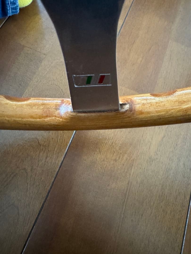 当時物】ミケロッティ ウッドステアリング - メルカリ