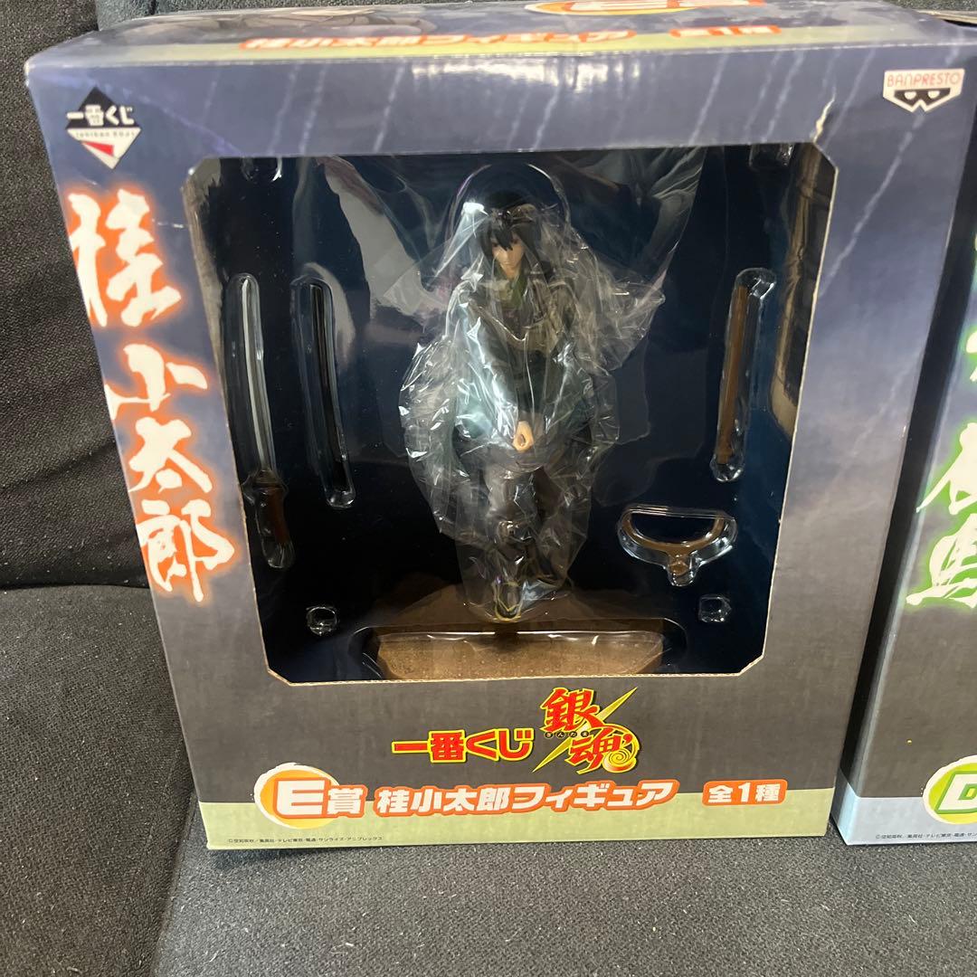 新品 銀魂 一番くじ D賞 坂本辰馬 桂小太郎 E賞 セット フィギュア