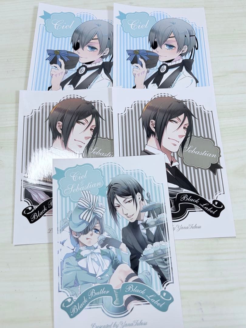 黒執事 ブロマイド 5枚セット - メルカリ