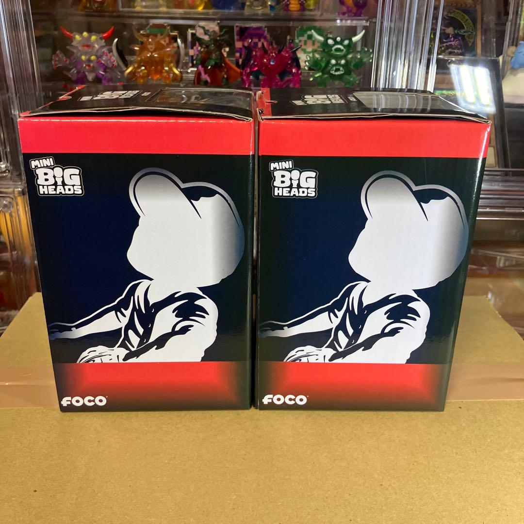 ミニボブルヘッド大谷翔平選手、FOCO製 ゴールド＆シルバー 、日米