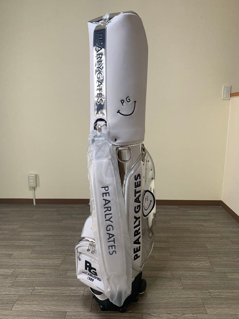 PEARLY GATES パーリーゲイツ キャスター付キャディバッグ - メルカリ