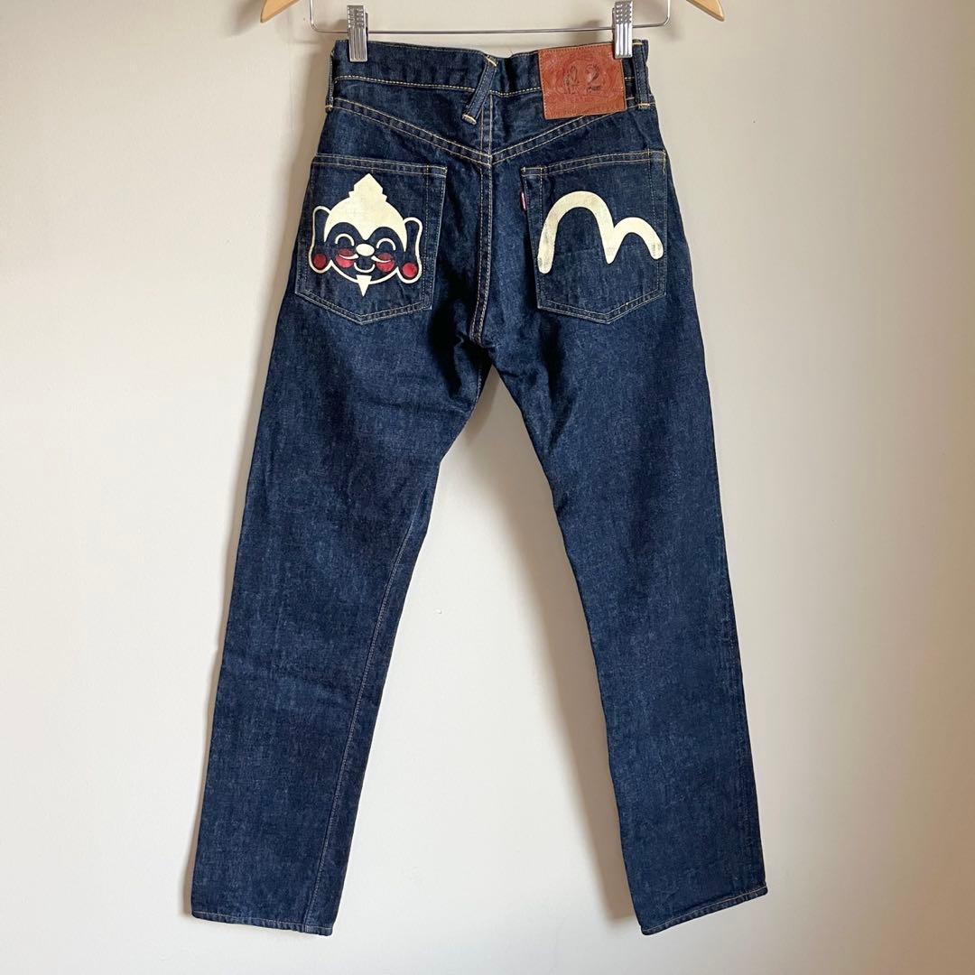 EVISU デニムパンツ ジーンズ かもめ エヴィス顔 希少24-35 No.2