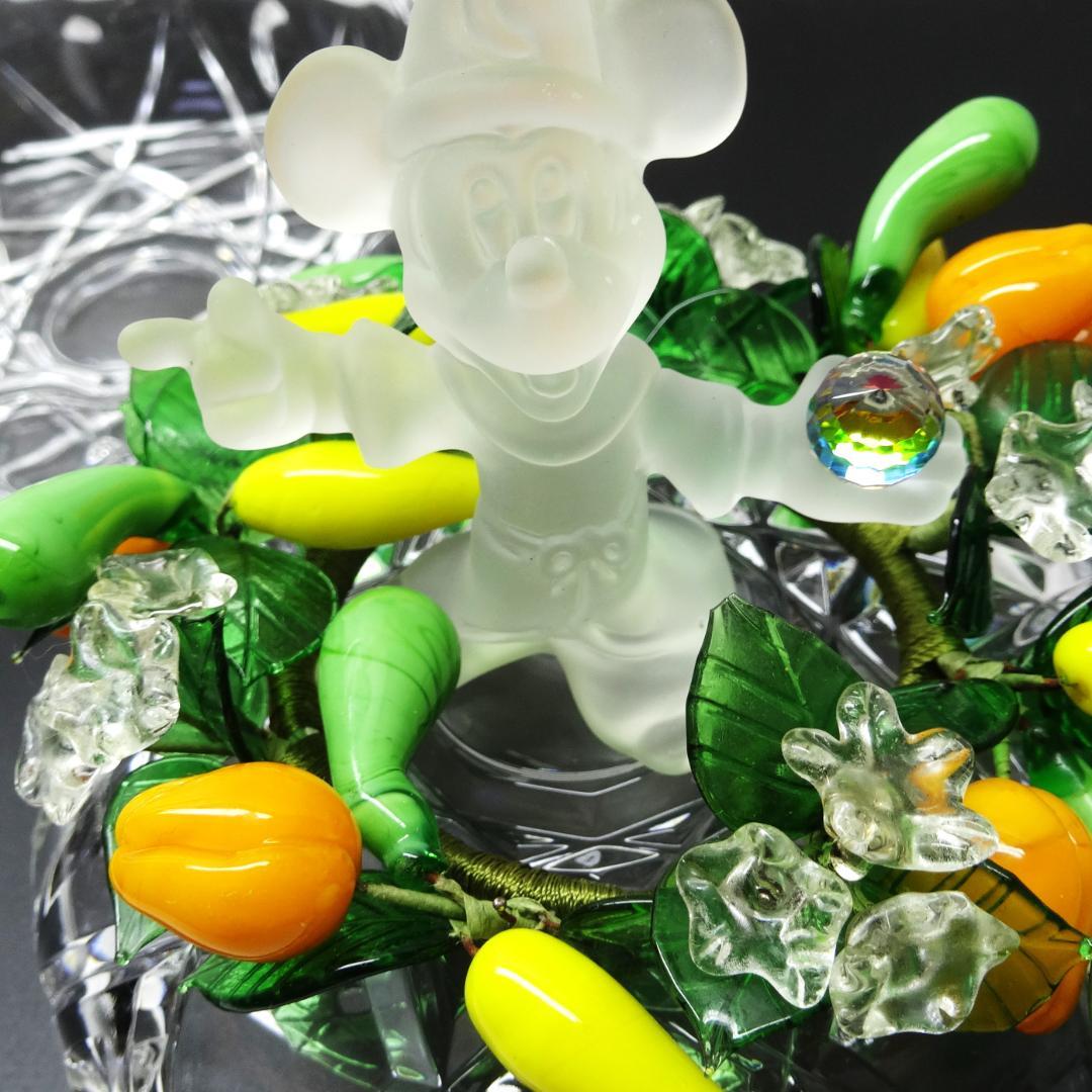 ミッキー ファンタジア 蓋付きガラス容器 ボンボニエール キャンディー