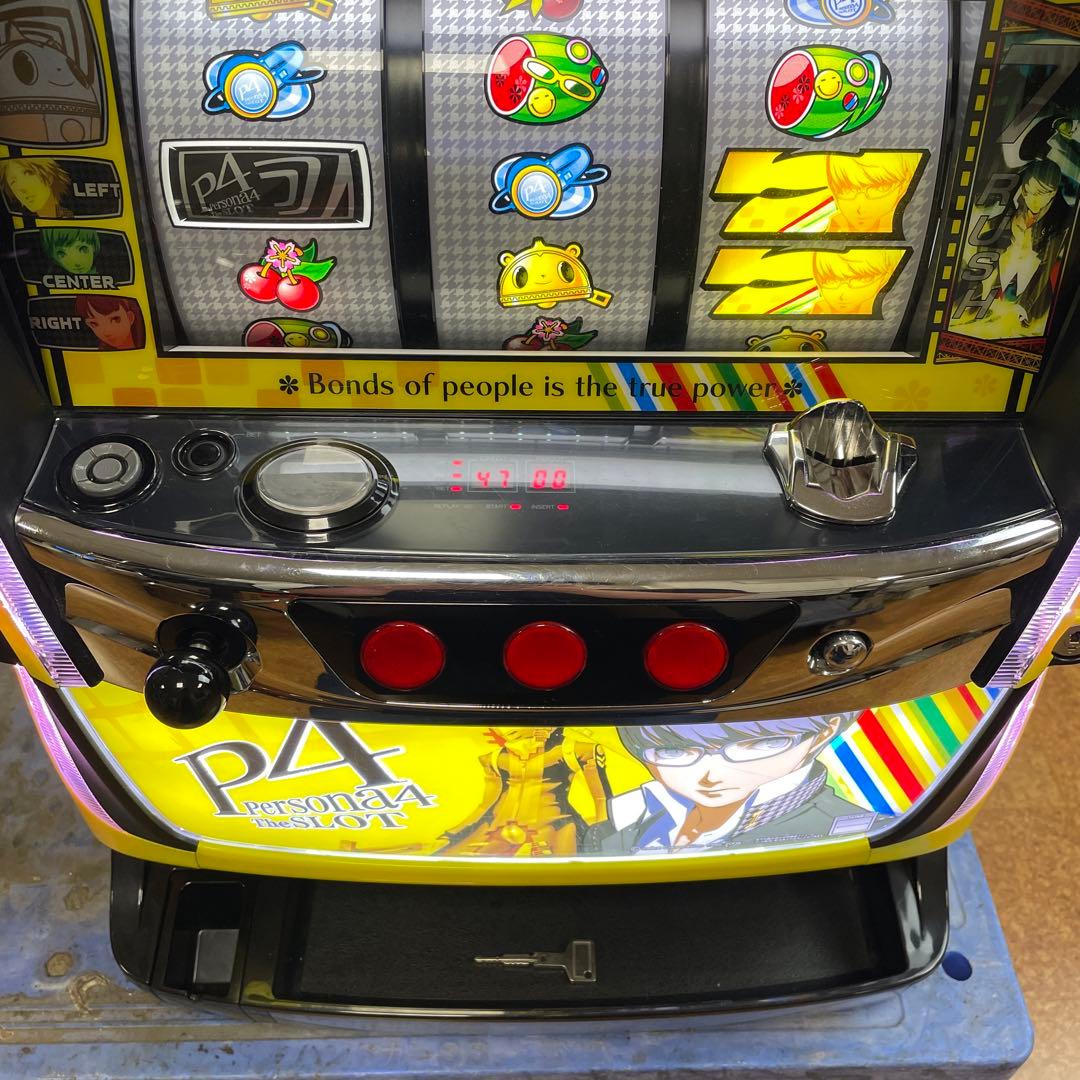 パチスロ ペルソナ4 the slot 実機 コイン不要機 スロット 5号機