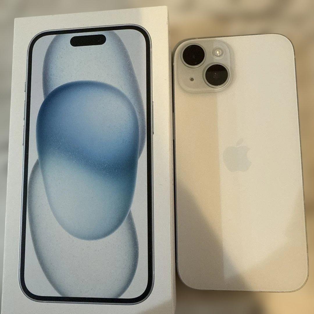 極美品！100% Apple iPhone 15 ブルー 本体の通販はau PAY マーケット