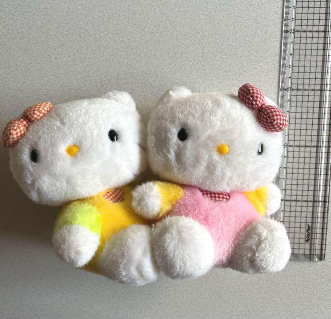 ハローキティ ミミィ ぬいぐるみ マスコット レア レトロ - メルカリ