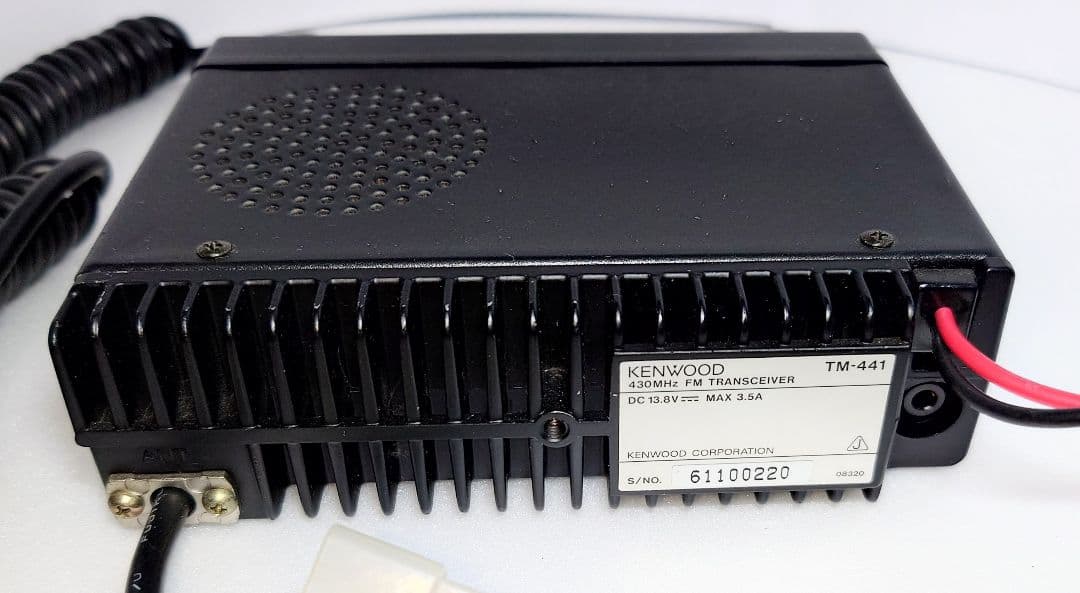 新古品 未使用 KENWOOD TM-441 モービル無線機 ファッショ