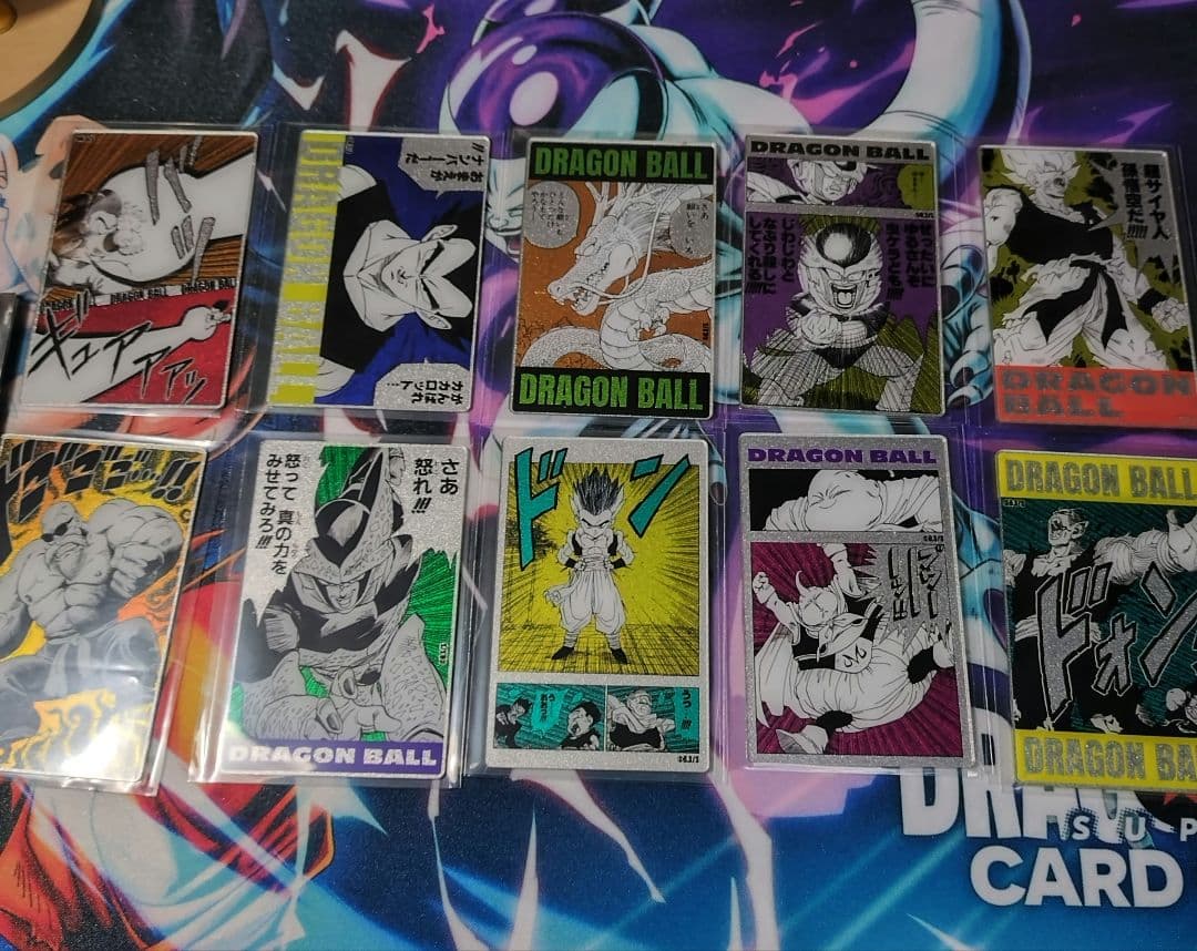コンプ メタリックアクリルカードコレクション ドラゴンボール