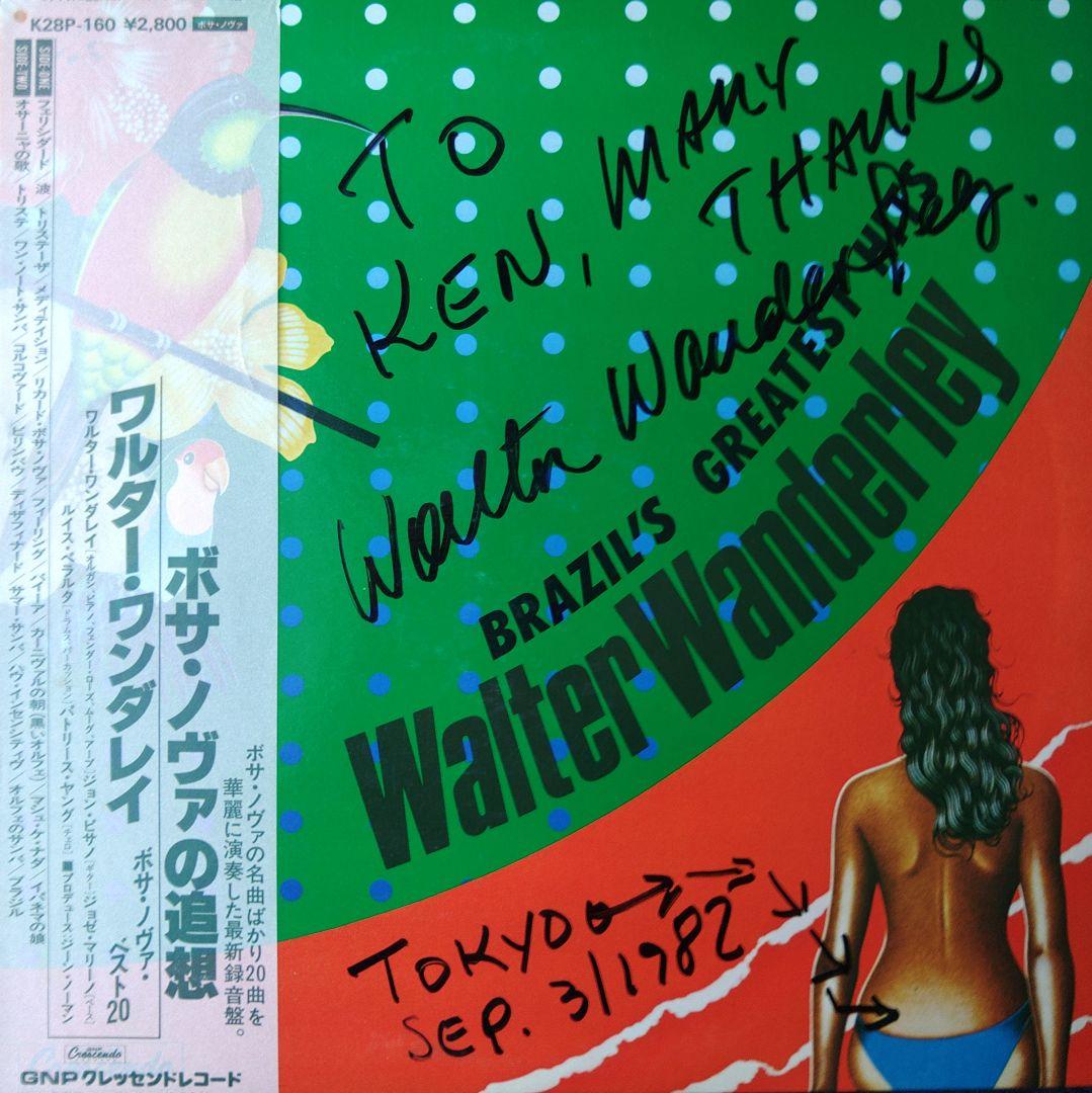 ☆直筆サイン入り☆ ワルター・ワンダレイ BRASIL´S GREATEST - メルカリ